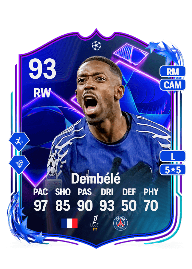 Ousmane Dembélé card