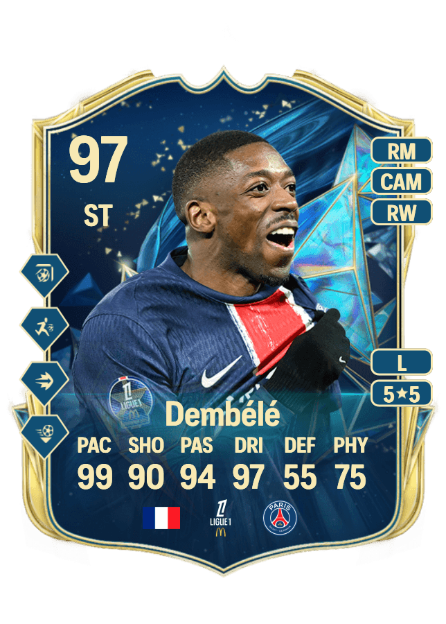 Ousmane Dembélé card