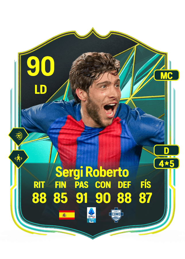 Sergi Roberto card