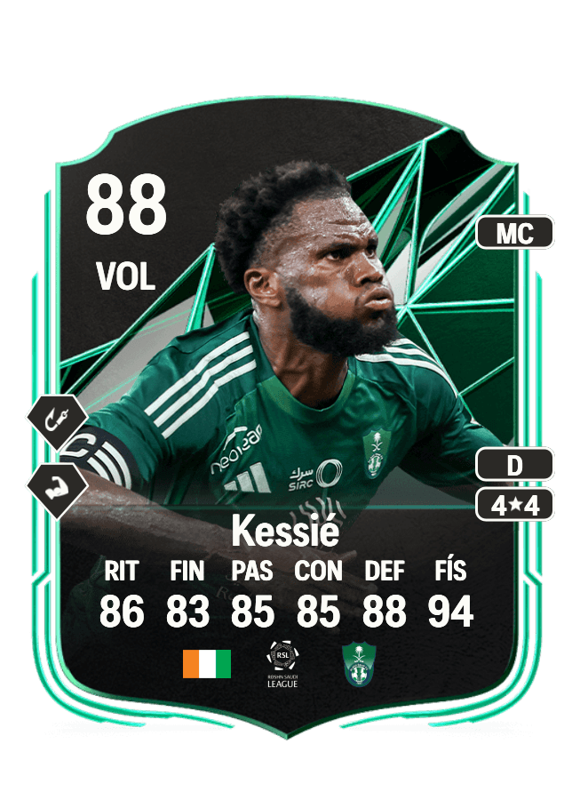 Franck Yannick Kessié card