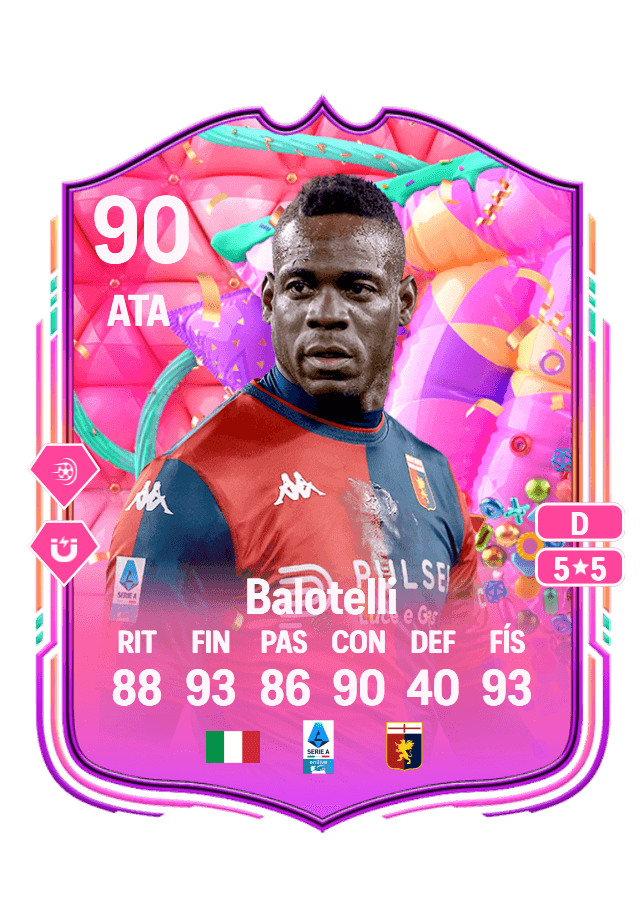 Mario Balotelli card