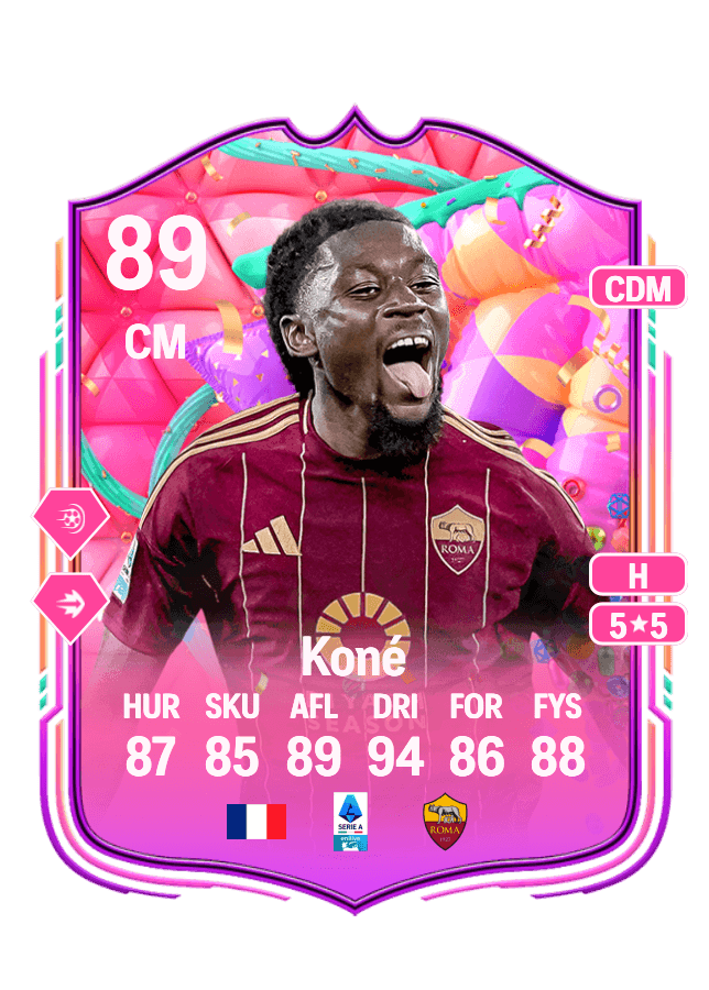 Kouadio Manu Koné card