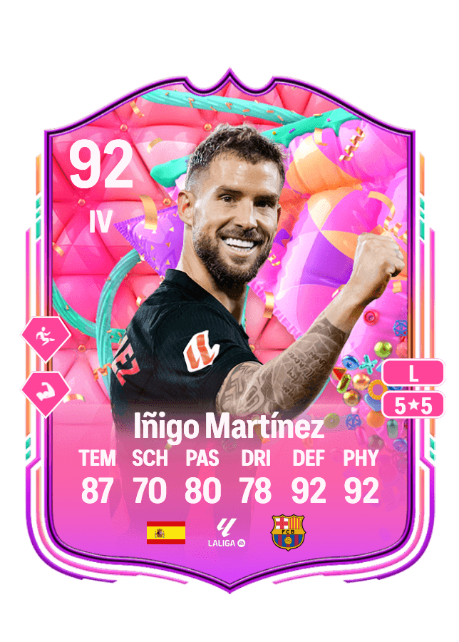 Iñigo Martínez card