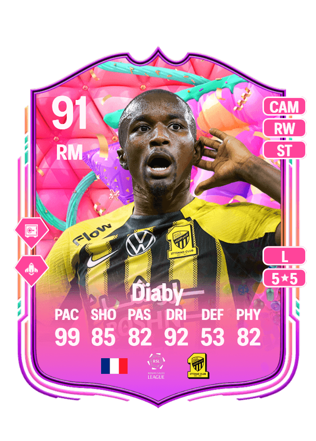 Moussa Diaby card