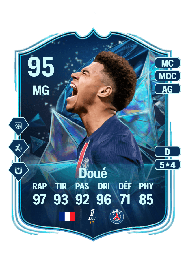 Désiré Doué card