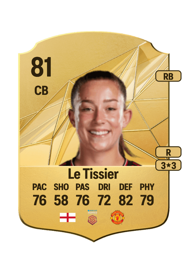 Maya Le Tissier card