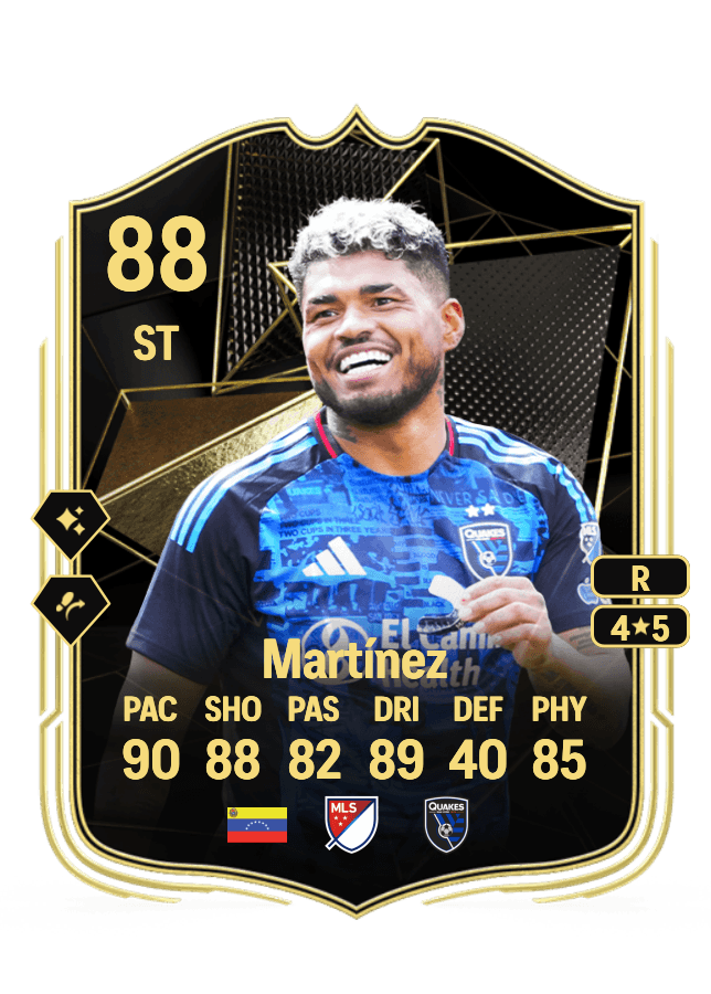 Josef Martínez card