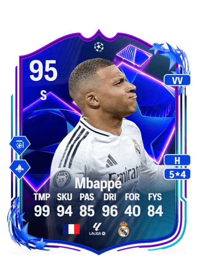 Kylian Mbappé card