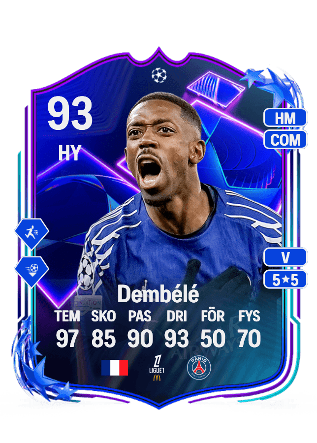 Ousmane Dembélé card